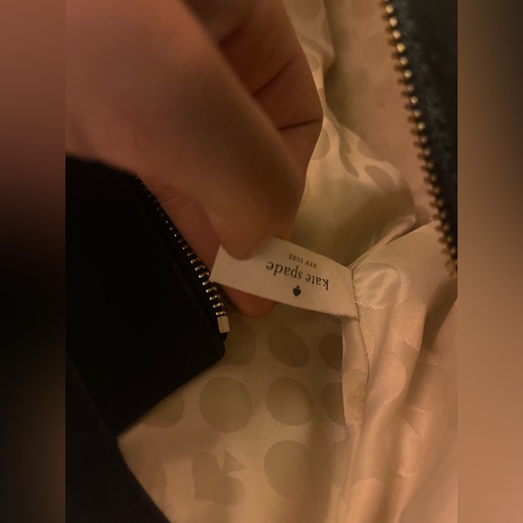 Kate Spade black and white purse - Picture 4 of 7